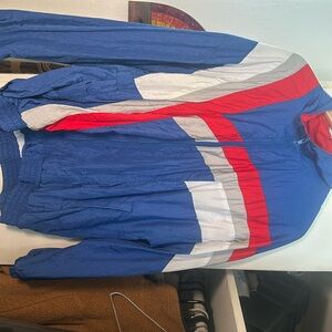 80s style windbreaker